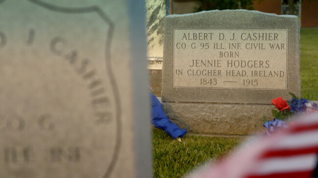 JENNIE HODGERS Headstone- credit -Snag Breac Films0