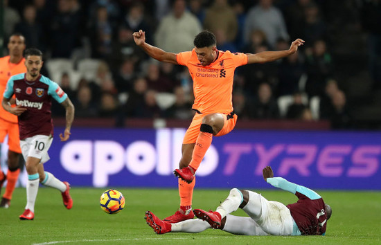 West Ham United v Liverpool - Premier League - London Stadium