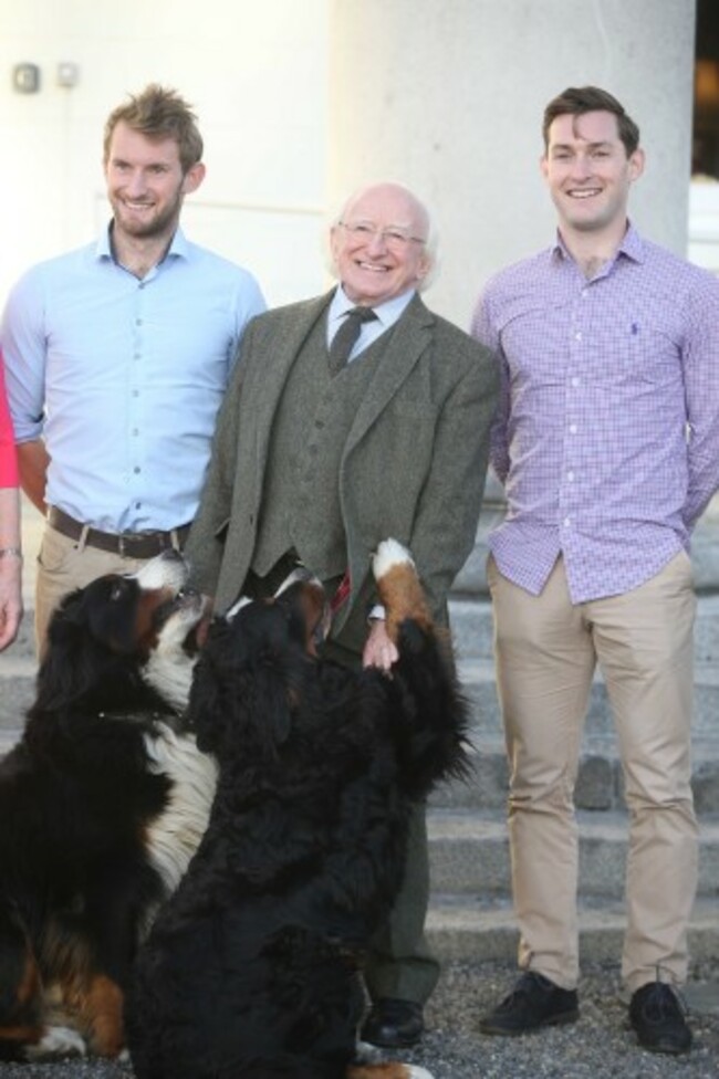4/11/2017 President Higgins reception for Skibbereen Rowers