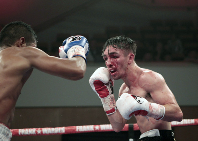 Jamie Conlan in action against Harder Cardoza