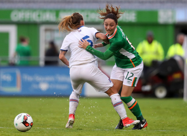 Megan Campbell with Gunnhildur Yrsa Jonsdottir