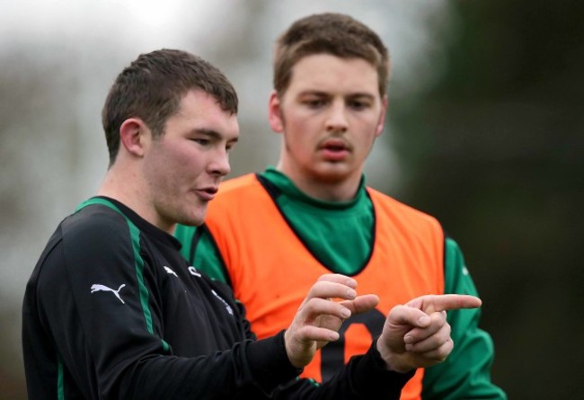 Peter O'Mahony and Iain Henderson