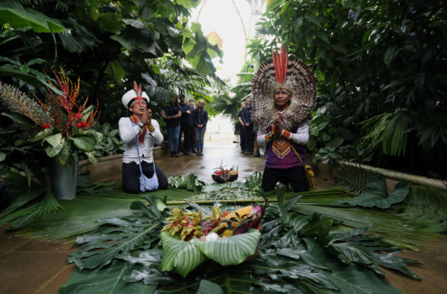 Blessing ceremony at Kew