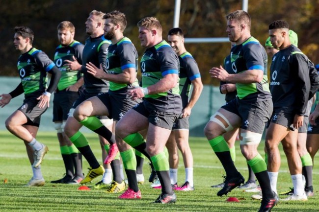 Tadhg Furlong and Sean O'Brien