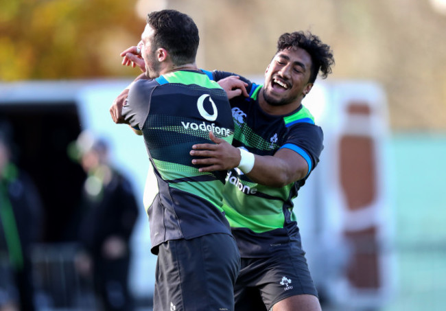 Robbie Henshaw and Bundee Aki