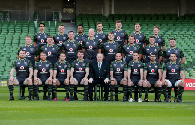 Ireland Rugby team photo