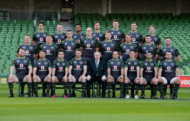Ireland Rugby team photo