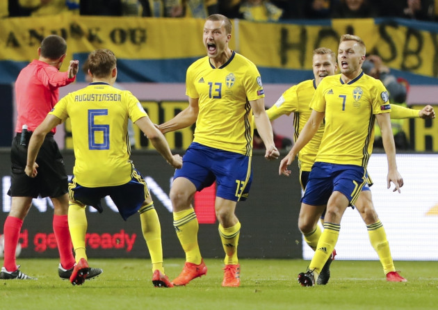Soccer WCup 2018 Sweden Italy