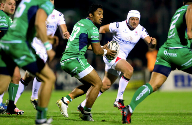 Bundee Aki and Rory Best