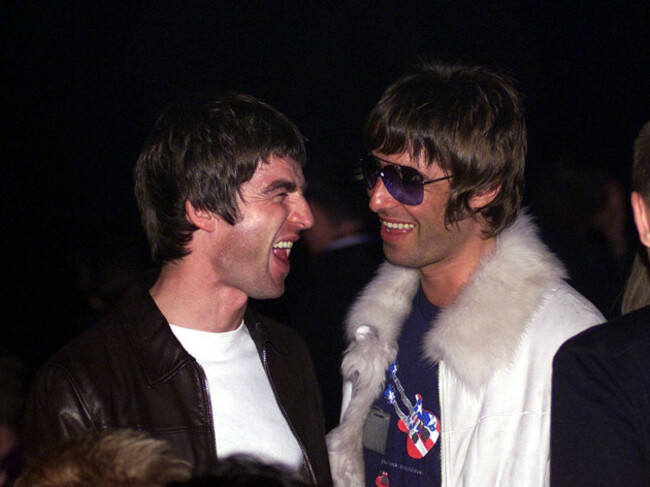 NME Awds Noel & Liam