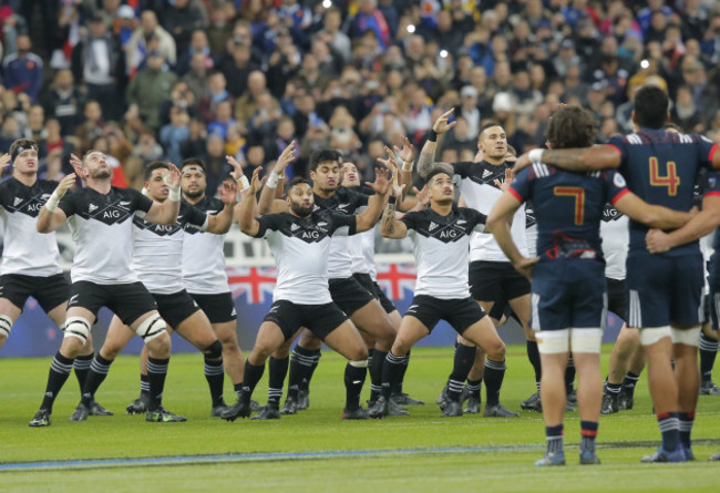 France New Zealand Rugby