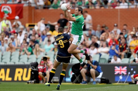 Michael Murphy with Shaun Burgoyne