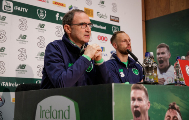 Martin O'Neill and David Myler