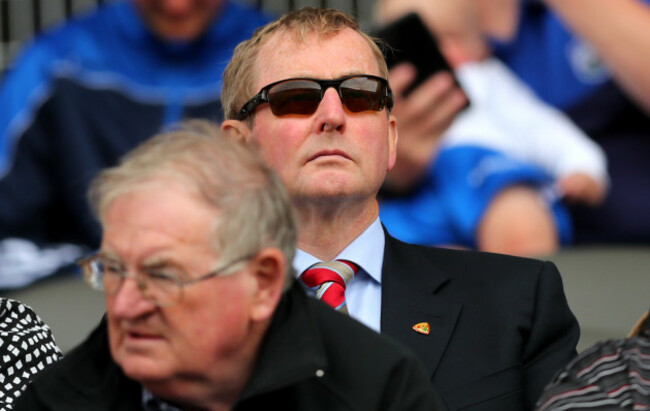 Enda Kenny at the game