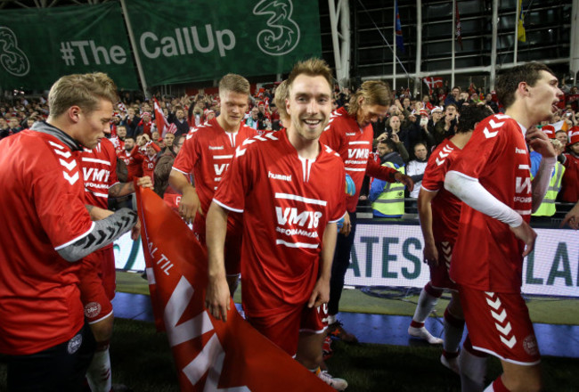 Republic of Ireland v Denmark - 2018 FIFA World Cup - Qualifying Play-off - Second Leg - Aviva Stadium