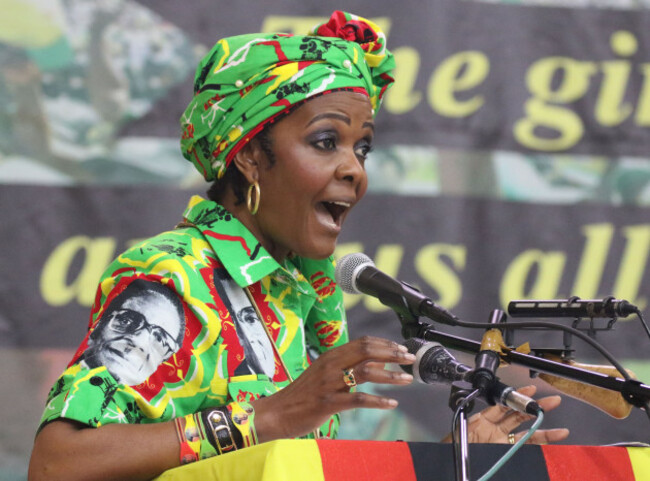 ZIMBABWE-HARARE-GRACE MUGABE-SUCCESSOR