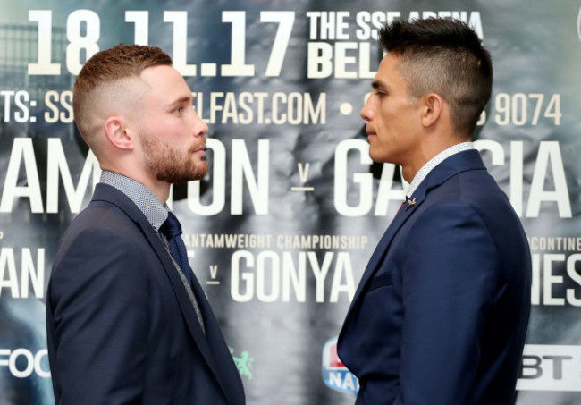 Carl Frampton and Horacio Garcia