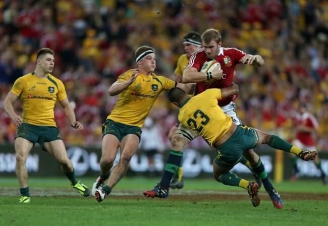 Rugby Union - 2013 British and Irish Lions Tour - First Test - Australia v British and Irish Lions - Suncorp Stadium