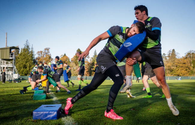 Stuart McCloskey and Joey Carbery