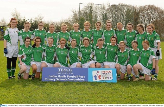 Loretto, Clonmel, Co. Tipperary v St Louis, Carrickmacross, Co. Monaghan - Tesco All Ireland Ladies Football Post Primary Senior C Championship Final