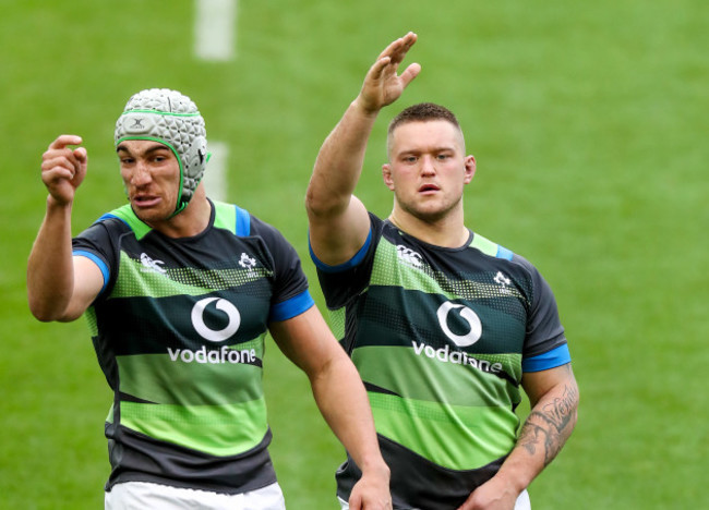 Ultan Dillane and Andrew Porter