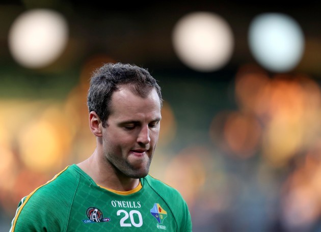 Michael Murphy dejected after the game