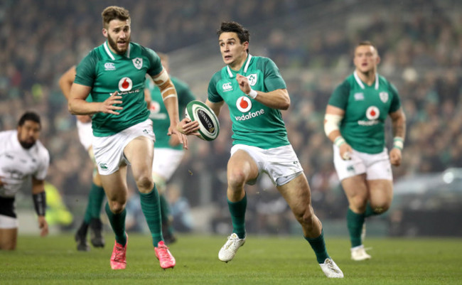 Joey Carbery makes a break