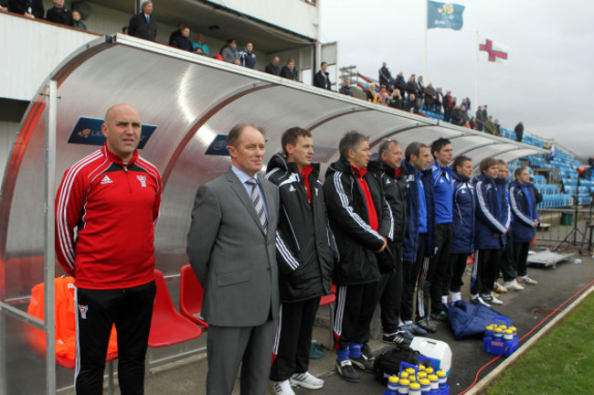 Soccer - UEFA Euro 2012 - Qualifying - Group C - Faroe Islands v Northern Ireland - Svangaskard