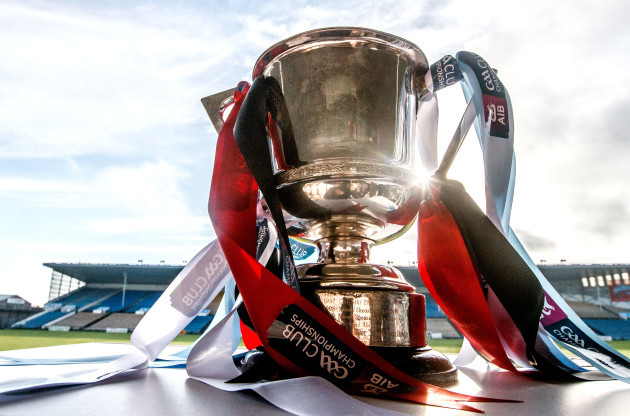 A view of the Munster Senior Hurling Club Championship Trophy