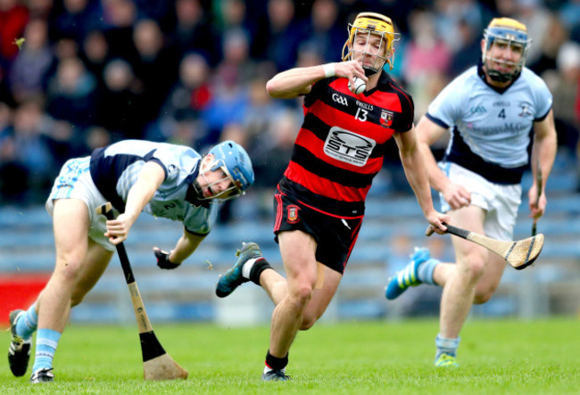 Conor Power gets past Jermone Boylan and Niall Buckley to score his sides opening goal