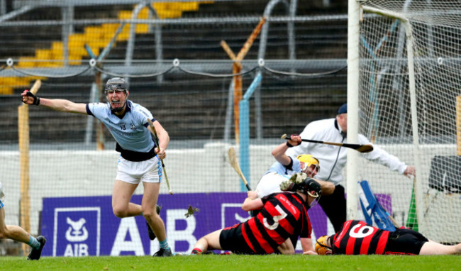 Conor Boylan celebrates after his side scored their second goal