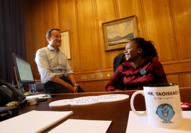 NO FEE 11 UNICEF Taoiseach Global #KidsTakeOver