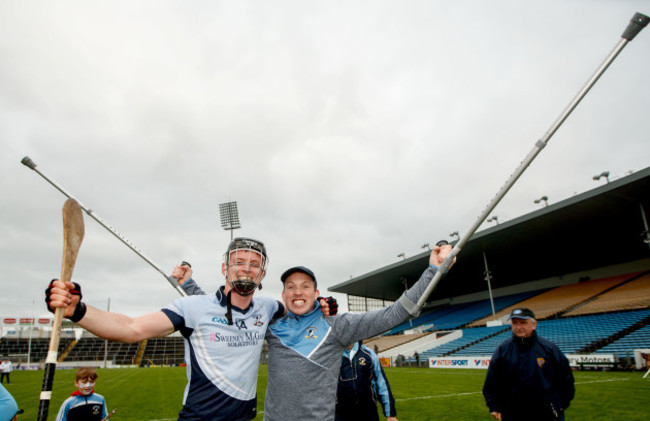 Kevin Downes and Shane Dowling celebrate