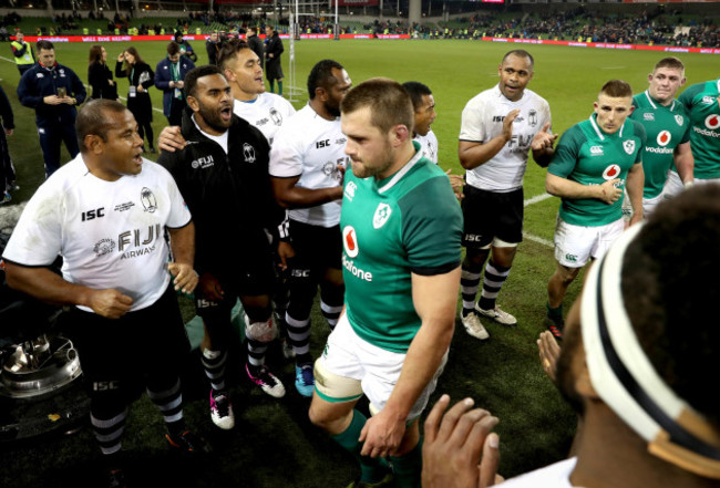 CJ Stander after the game