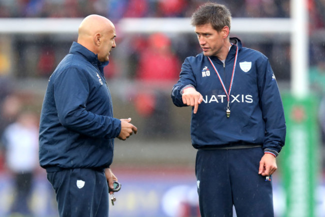 Laurent Travers and Ronan O'Gara