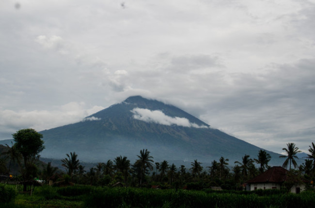 INDONESIA-BALI-MOUNT AGUNG VOLCANO-ERUPTION