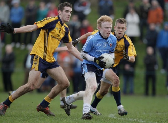 Fiontain O'Curraoin and Jonathan Cooper with Diarmaid McNulty