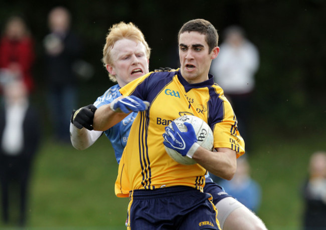 Diarmaid McNulty with James McCarthy