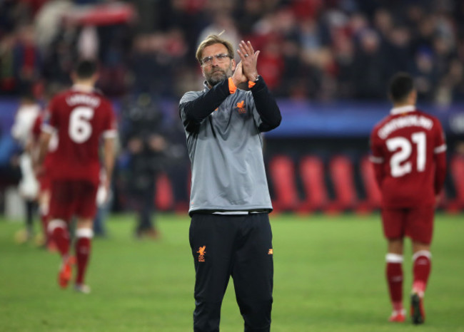 Sevilla v Liverpool - UEFA Champions League - Group E - Estadio Ramon Sanchez Pizjuan