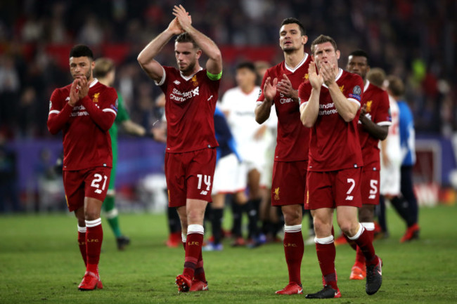 Sevilla v Liverpool - UEFA Champions League - Group E - Estadio Ramon Sanchez Pizjuan