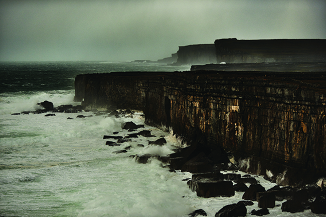 p159  A January dusk at Poll Gorm