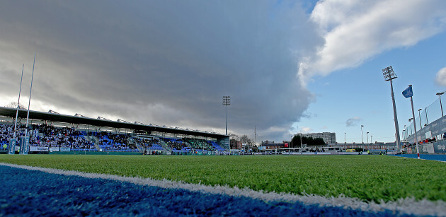 A general view of Donnybrook Stadium