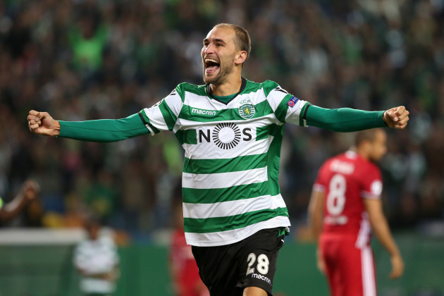 UEFA Champions League group D football match Sporting CP vs Olympiacos FC