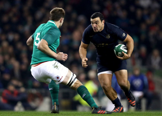 Iain Henderson and Agustin Creevy