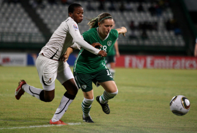 Sherifatu Sumaila with Harriet Scott