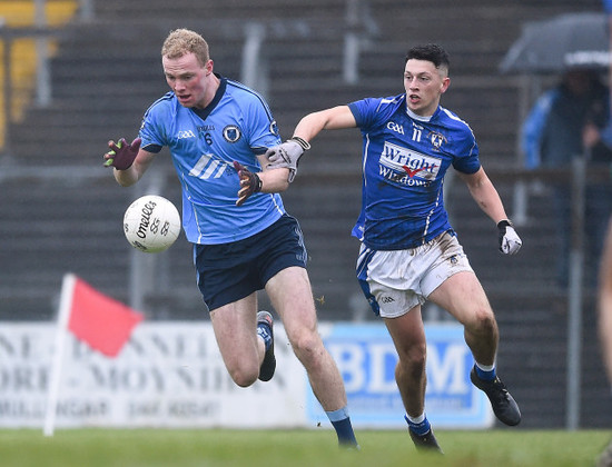 Brian Conlon with Ronan O'Toole of St. Lomans Mullingar