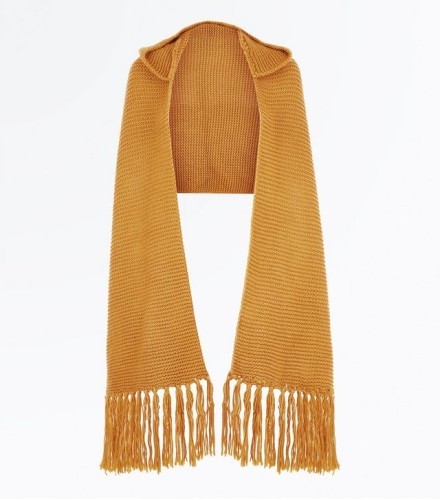 mustard-yellow-knit-hooded-scarf