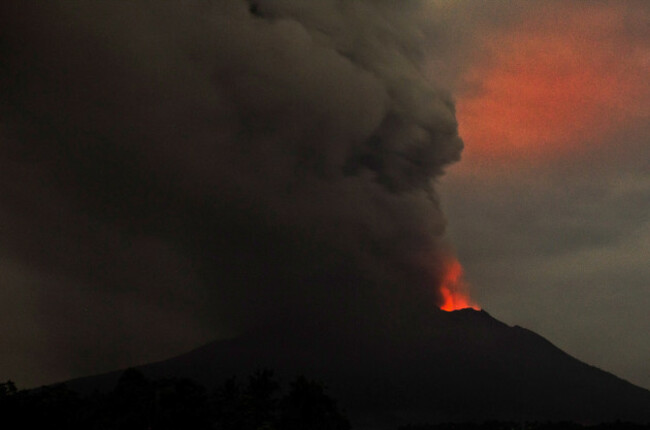 INDONESIA-BALI-MOUNT AGUNG ERUPTION