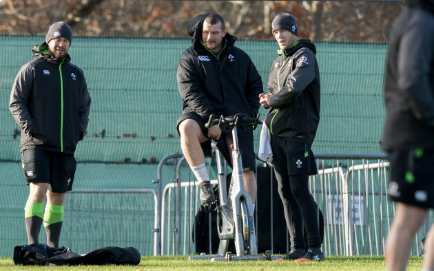 Jack McGrath with Simon Easterby