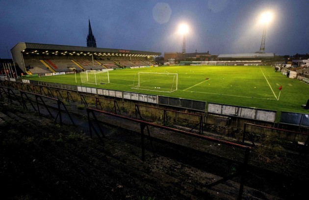 A view of Dalymount ahead of the game